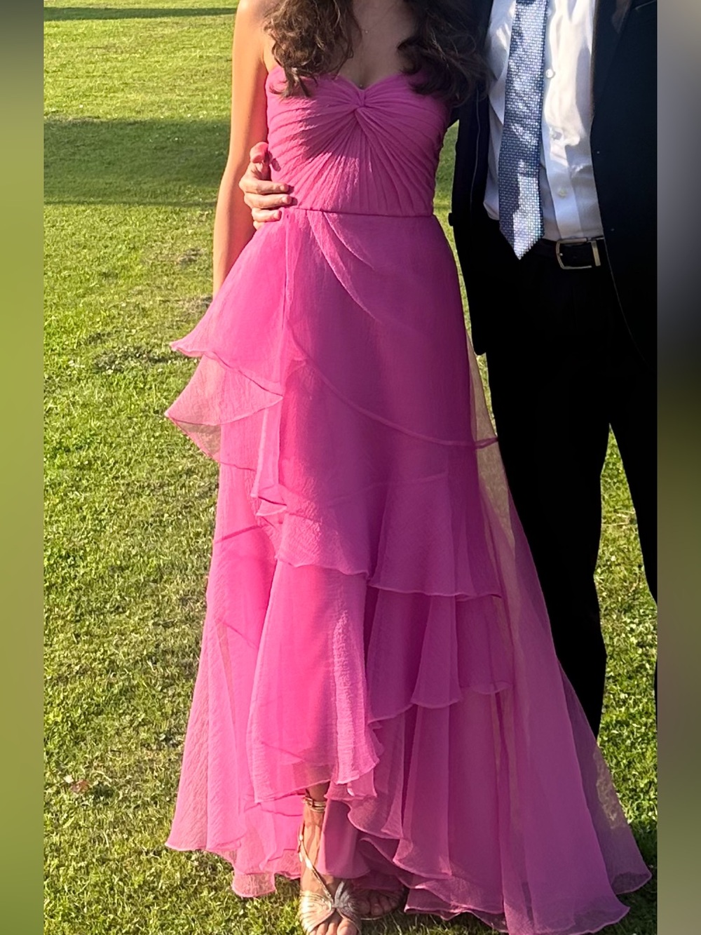 Strapless Pink Gown